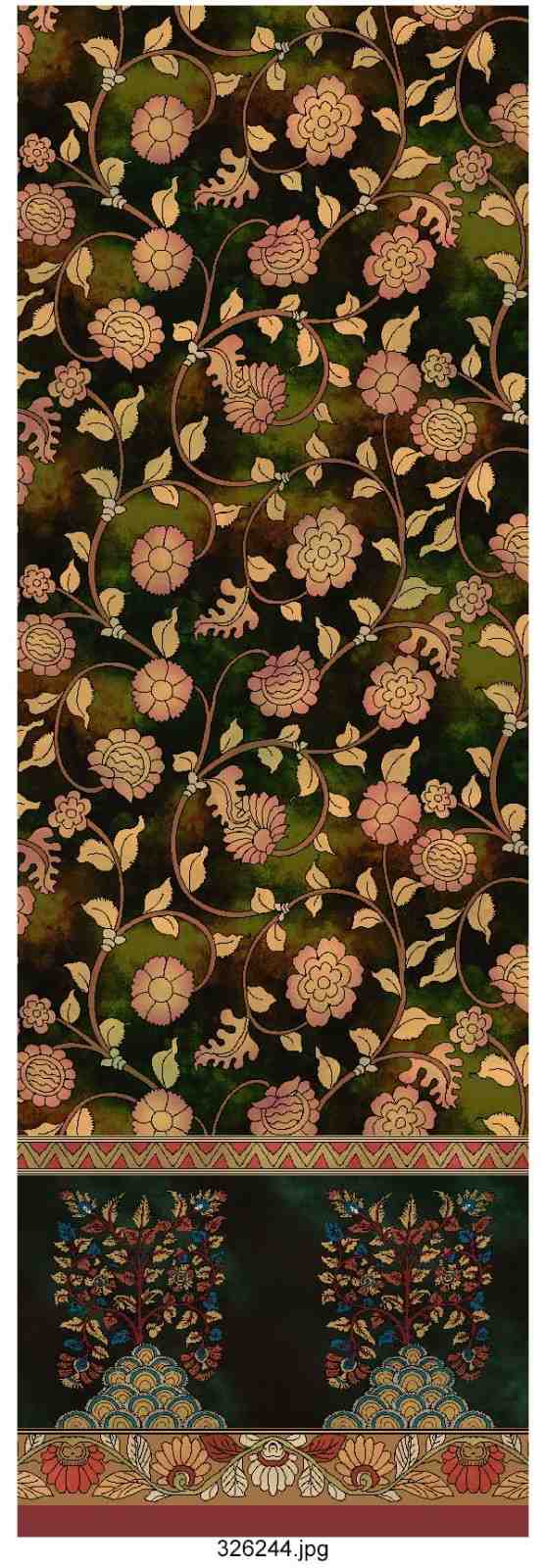 Trending-Kalamakari-Daman-Design