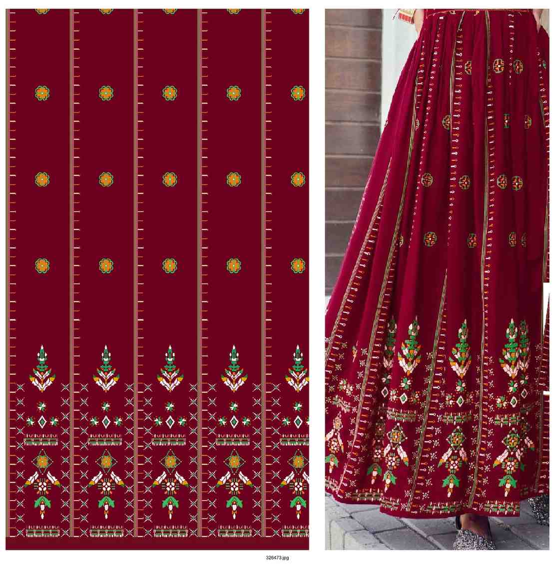 TRENDING-BANDHANI-DAMAN-DESIGN