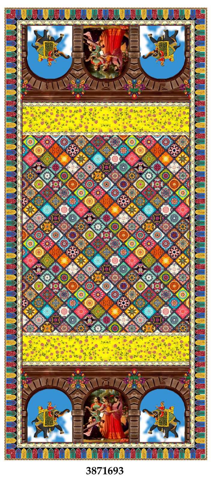 Latest-Madhubani-Treanding-Dupatta