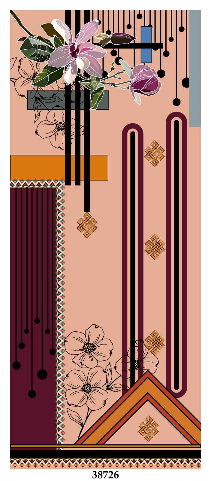 Latesh-Geometric-Dupatta-Design