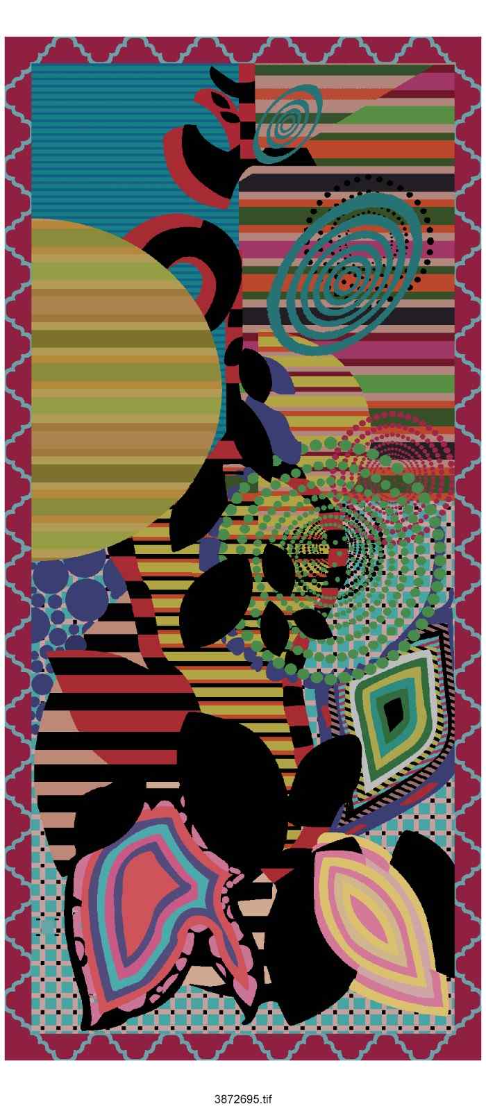 Latesh-Geometric-Dupatta-Design