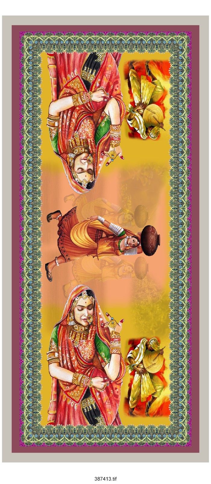Madhubani-Treanding-Dupatta