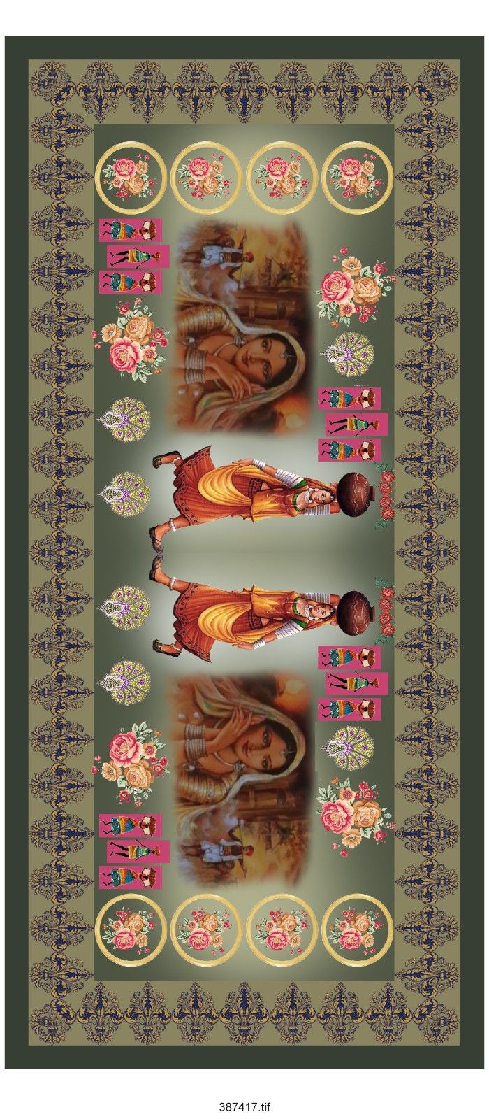 Madhubani-Treanding-Dupatta