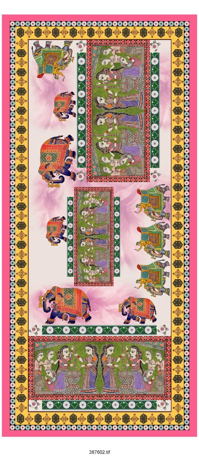 Madhubani-Treanding-Dupatta