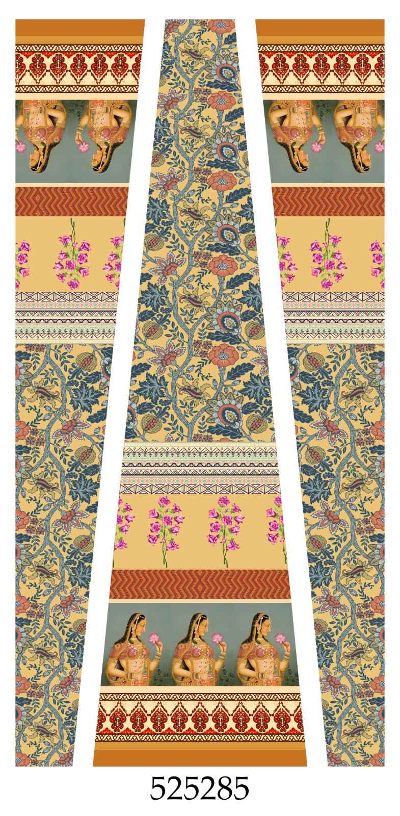 Kalamkari-kali-design
