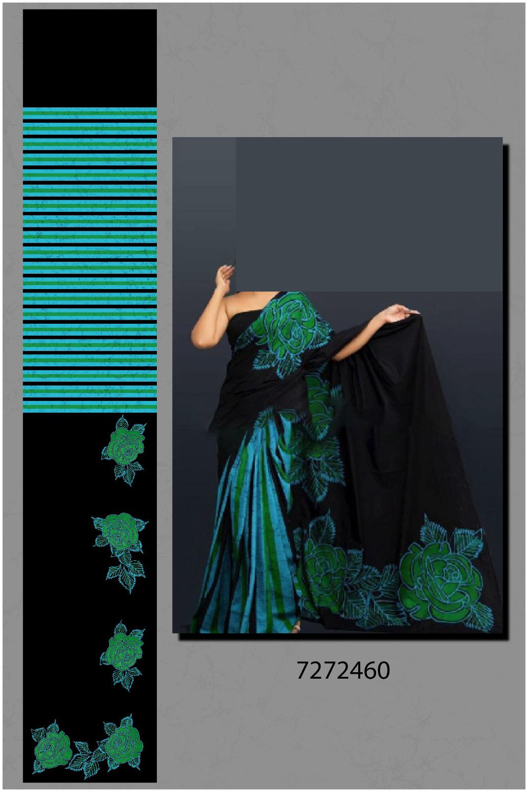 New-Drawing-Big-Flower-Treanding-Saree