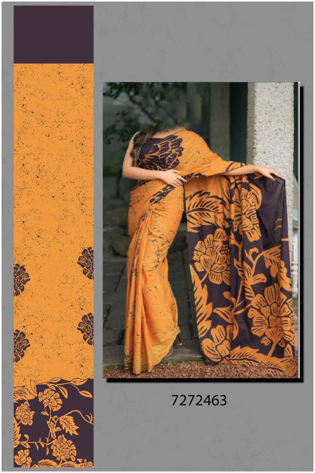 New-Drawing-Big-Flower-Treanding-Saree
