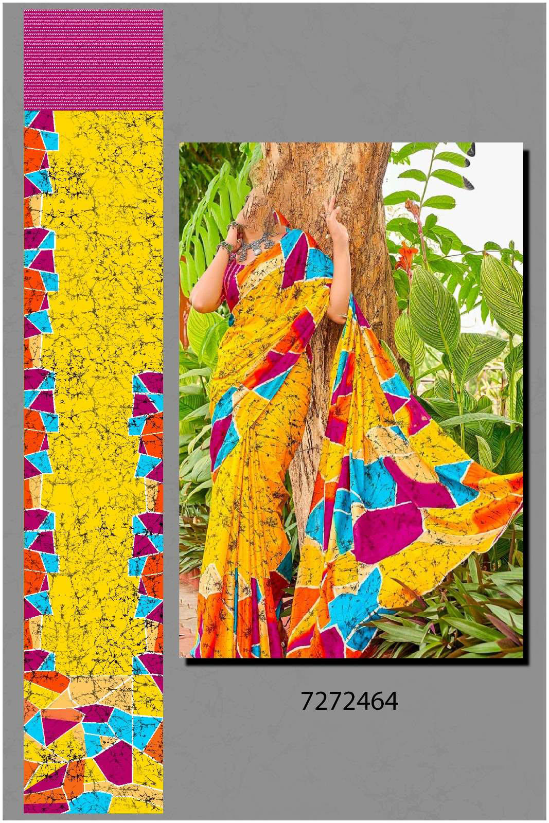 New-Drawing-Big-Flower-Treanding-Saree