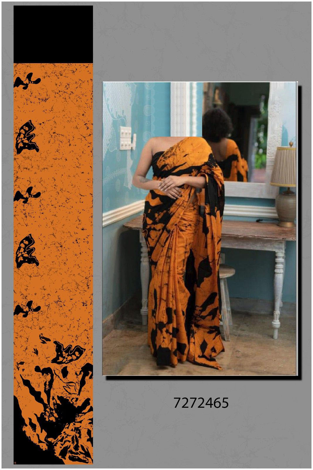 New-Drawing-Big-Flower-Treanding-Saree
