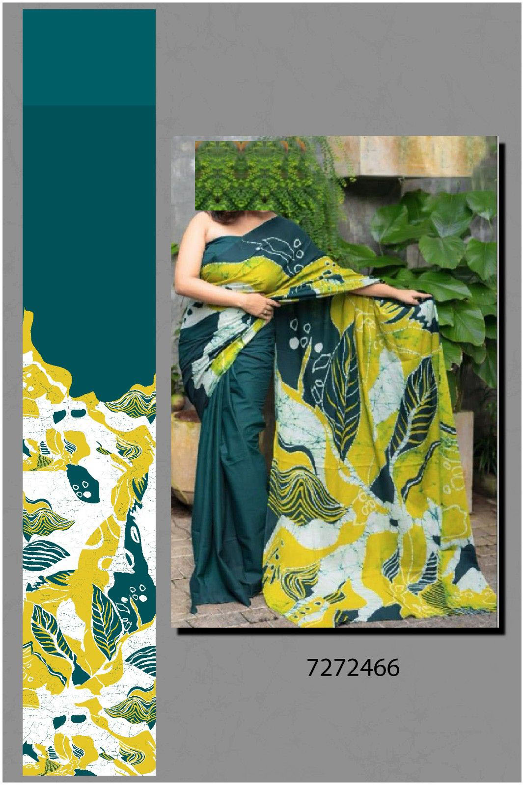New-Drawing-Big-Flower-Treanding-Saree
