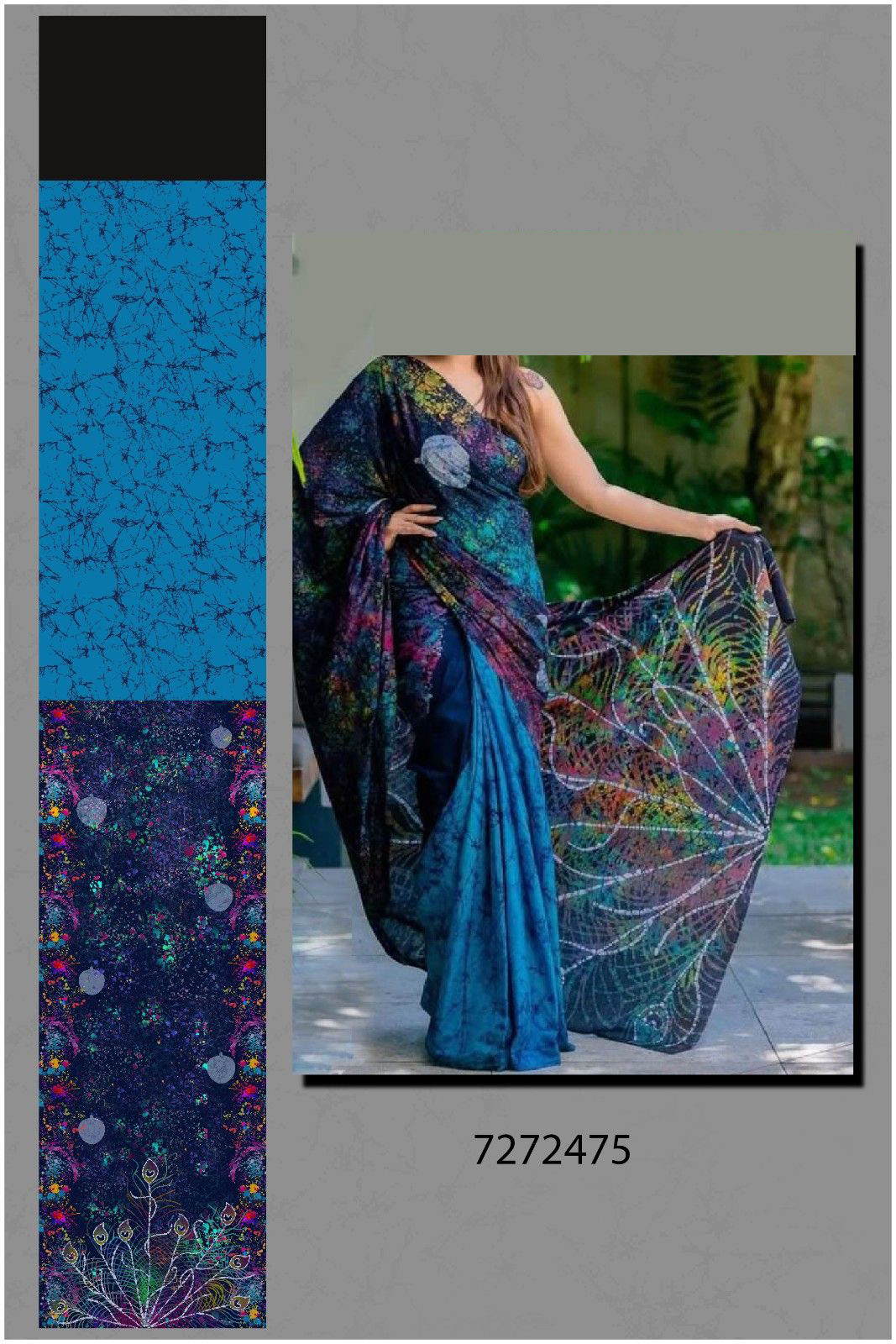New-Drawing-Big-Flower-Treanding-Saree