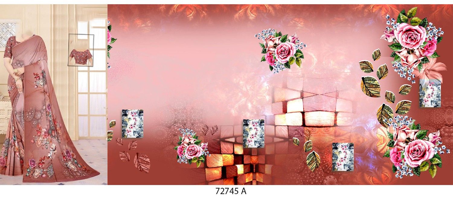 Abstract-Big-Flowe-Saree