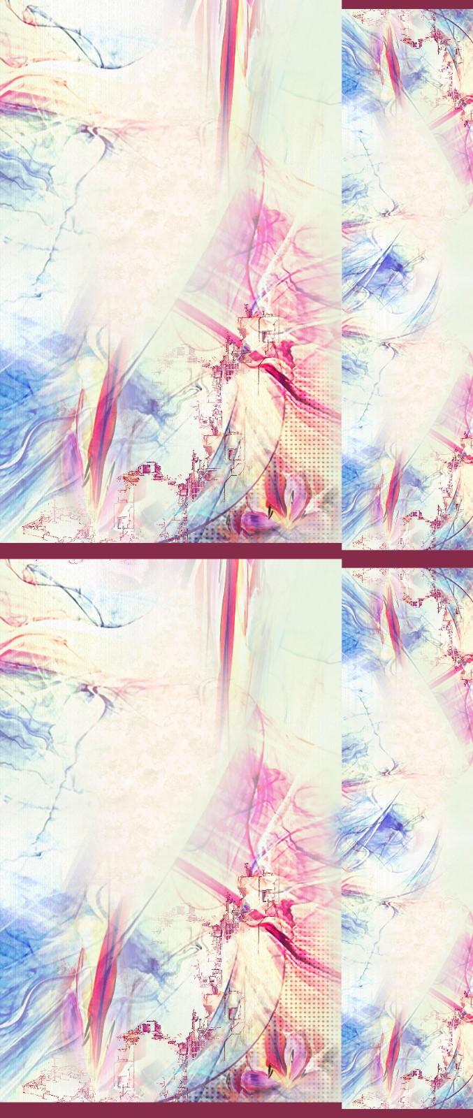 Abstract-and-flower-suit-design