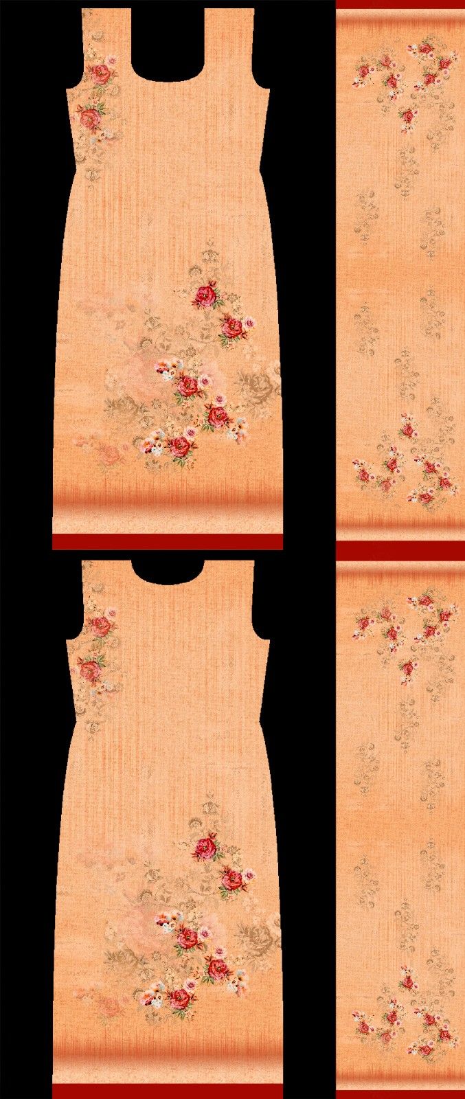 Abstract-and-flower-suit-design