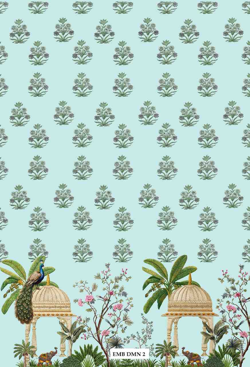 Embroidery-daman-effect-design