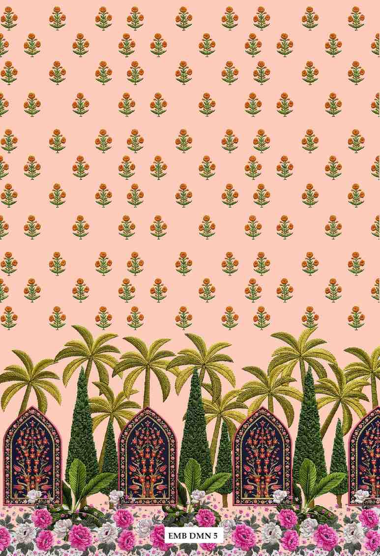 Embroidery-daman-effect-design