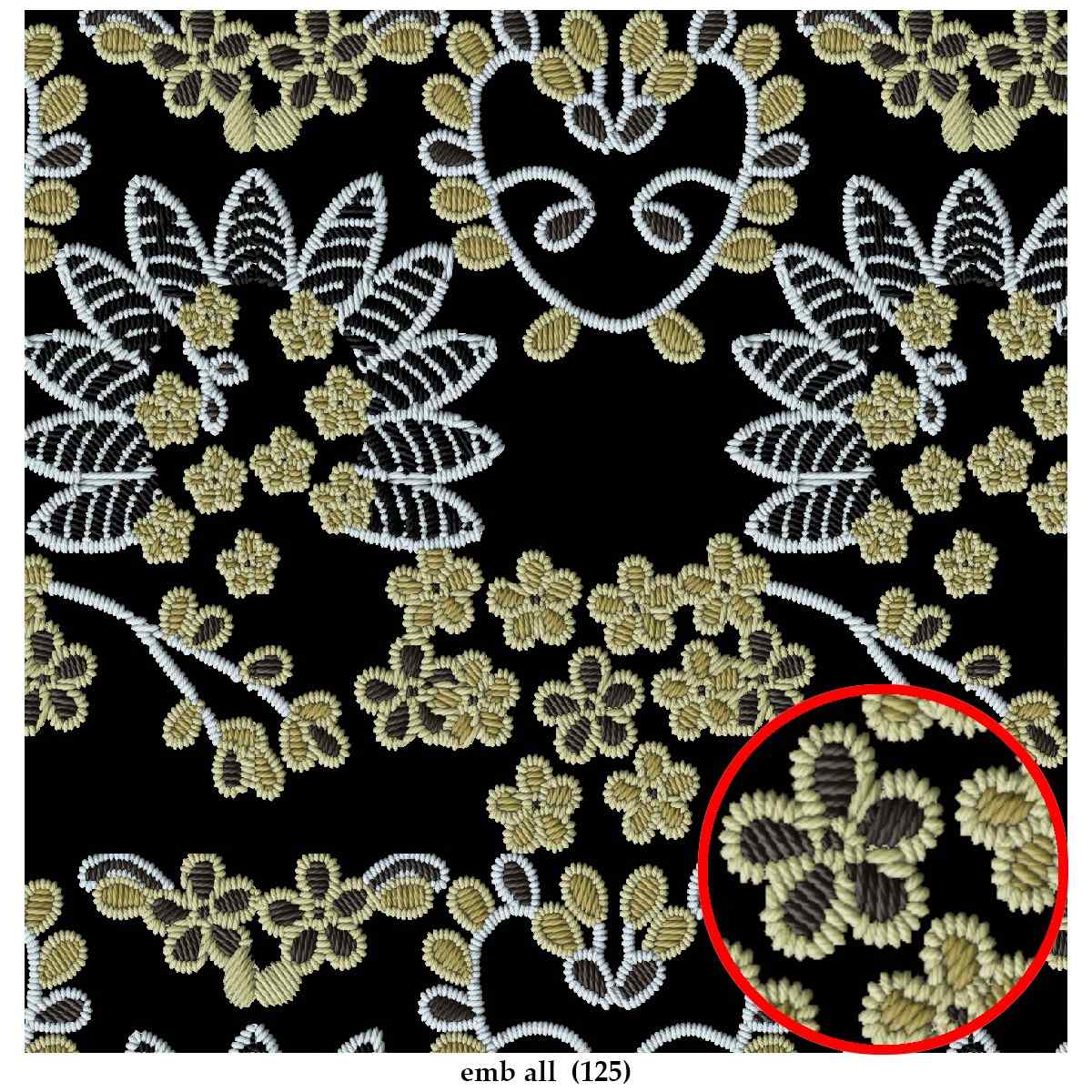 New-Embroidery-look-Big-Flower-Treanding-allover-design