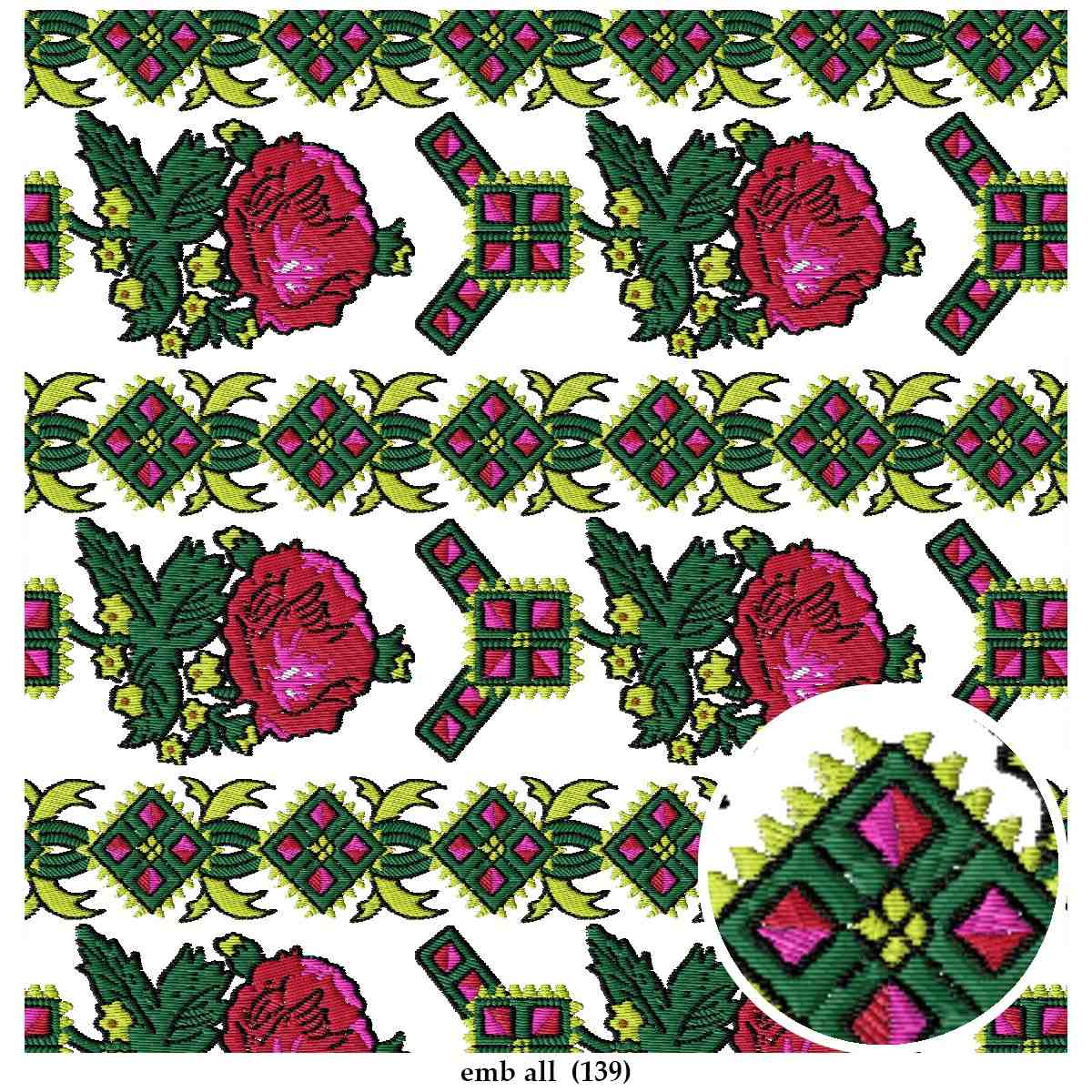 New-Embroidery-look-Big-Flower-Treanding-allover-design