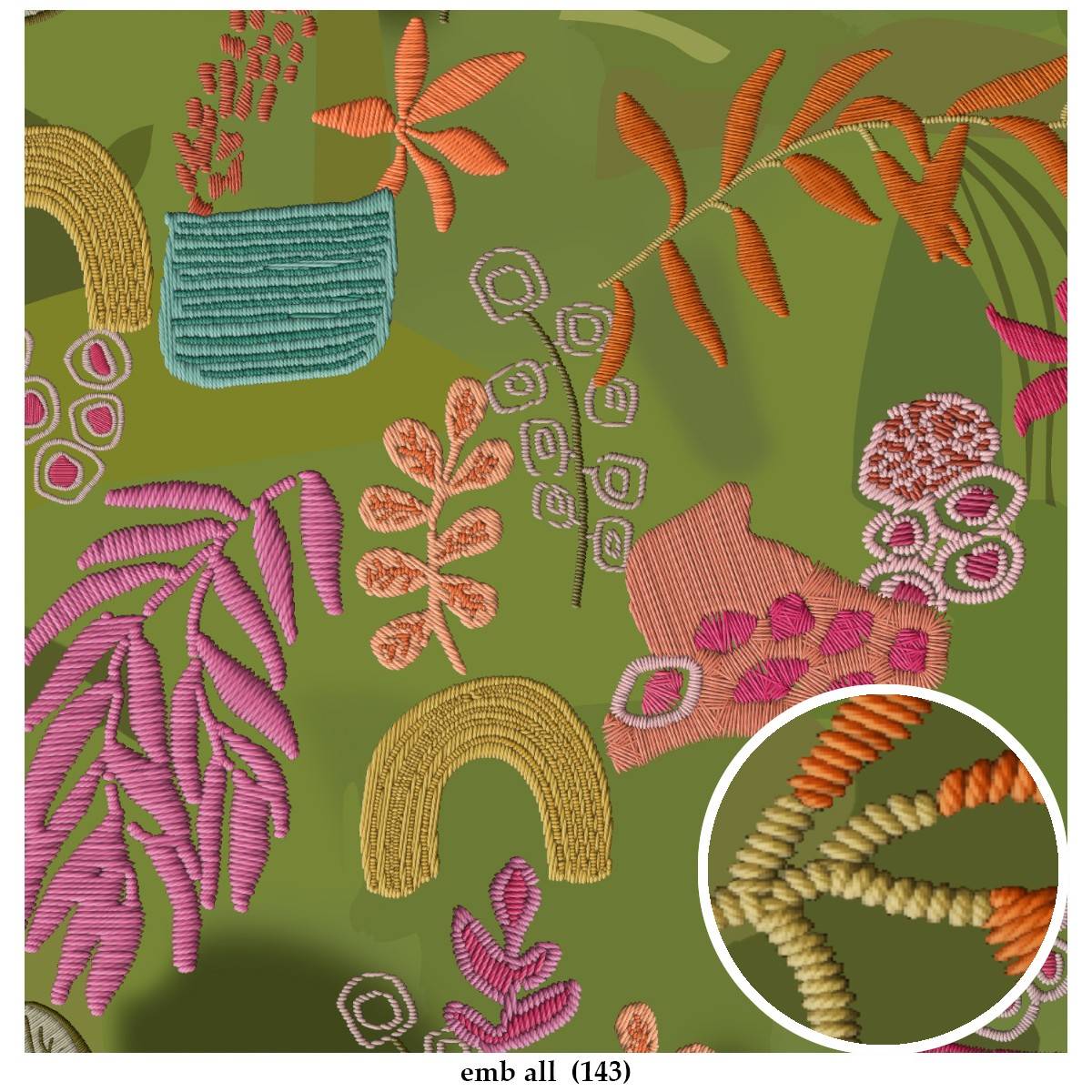 New-Embroidery-look-Big-Flower-Treanding-allover-design